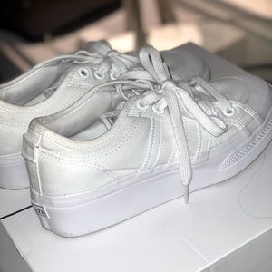 Adidas platform sneakers